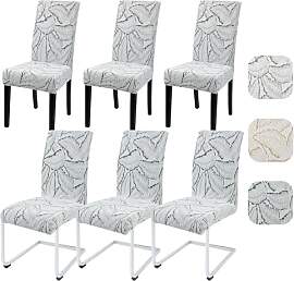 Alishomtll Stuhlhussen 6er Set Universal Stretch