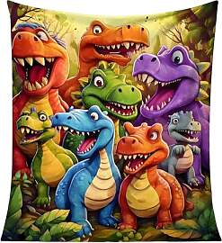 ALKNOT 130 * 150cm Weiche Flanell-Decke, Lustige