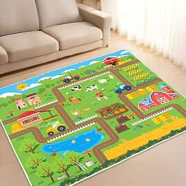 alldomess Krabbelmatt Baby 180x150cm,Faltbar