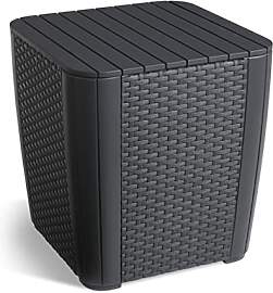 Allibert by Keter Gartentisch Luzon Flat Wicker,