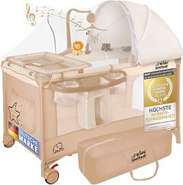 all Kids United® Baby Reisebett Babybett -