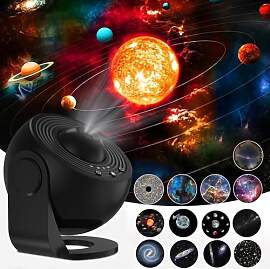 ALLOMN Planetarium Sternenprojektor, LED Globe