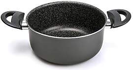 Alluflon Tradition Italien Kasserolle, Aluminium,