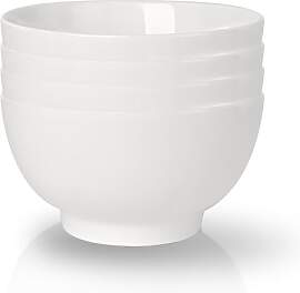 ALLUSEIT Müslischalen Keramik, 4 Teilige 1400ml