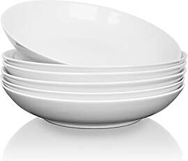 ALLUSEIT Suppenteller Keramik, 6Teilige 750ml