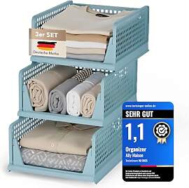 Ally Maison® Schrank Organizer 3er Set (Faltbar