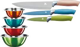 Allzweckmesser KING "Metallic", bunt,