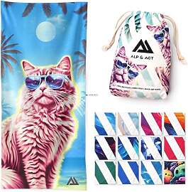 ALP & ACT Strandtuch XXL 200x90 cm - 100%