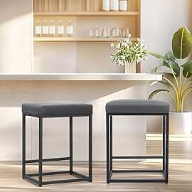 ALPHA HOME 2 Barhocker mit Fußstütze,