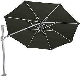 Alphawing N+ Ampelschirm silber/schwarz meliert Ø 