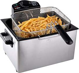 alpina Doppel Friteuse 5L WJ-801 - Fritteuse mit