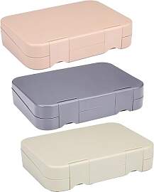 alpina Lunchbox mit Fächern – 21 x 15 x 4,5 cm