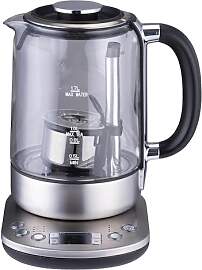alpina Wasserkocher mit Teekorb – 1,7 l – 2200 