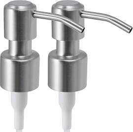 ALTGLAS 2 Stück von Seifenspender Pumpkopf Roma - 