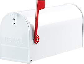 ALUBOX Amerikanischer Briefkasten 22X17X48 cm