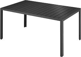 Aluminium Gartentisch Bianca höhenverstellbare