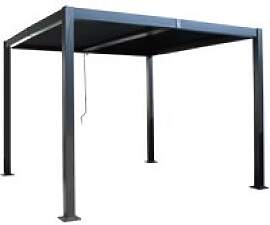 Aluminium Pergola 300x300 cm Terrassenüberdachung 