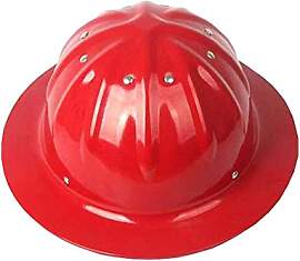 Aluminiumhelm, großer Hut, Sonnenschirm,