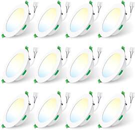 ALUSSO LIGHTING 12 Stück Einbaustrahler Led,5W