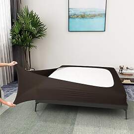 Alyvia Spring Boxspring-Abdeckung, elastischer