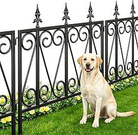 Amagabeli Dekoratives Gartenzaun Paneel 60cm(H) x