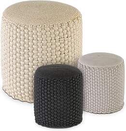 Amago home Hocker Sitzhocker Merino Pouf Indoor