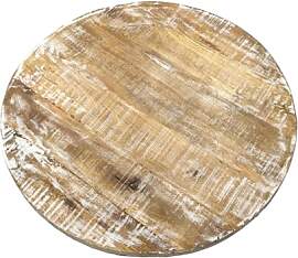 Amago home Runde Tischplatte Holzplatte