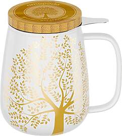 amapodo Teetasse mit Deckel und Sieb - 600ml