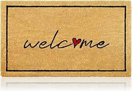 AMARU DOOR MATS Fußmatte Kokosfaser Welcome -