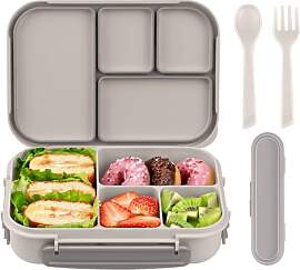 Amathley Brotdose Kinder mit FäChern,Bento Box
