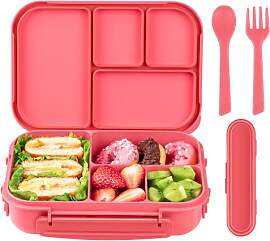 Amathley Brotdose Kinder mit FäChern,Bento Box