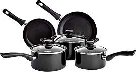 Amazon Basics 5-teiliges Kochgeschirr-Set mit