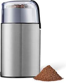 Amazon Basics Elektrische Kaffeemühle, Edelstahl