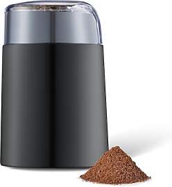 Amazon Basics Elektrische Kaffeemühle, schwarz