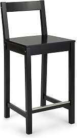 Amazon Basics Küchenhocker aus Holz, Barhocker