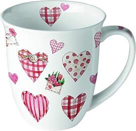 Ambiente Tasse Porzellan 400 ml Jumbotasse