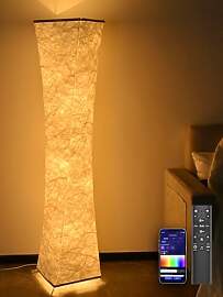 Amdelne RGB Stehlampe Wohnzimmer Dimmbar, Led