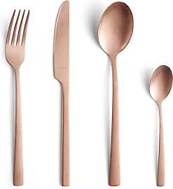 Amefa Besteckset MANILLE 16-teilig | Kupfer | PVD