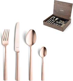 Amefa VENTURA Besteck Set 6 Personen Kupfer, 24