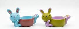 Ameisenkeks® 2er Set Eierbecher Hase Keramik –