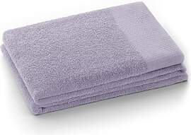 AmeliaHome Duschtuch 70x140 cm Lila 100% Baumwolle 