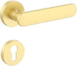 Amerdeco Türgriff Set aus Aluminiumlegierung Gold 