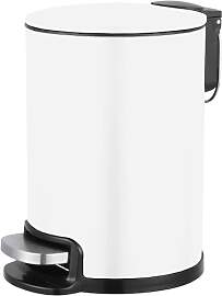 Amig - Kosmetikeimer mit Pedal 3L Tacto - Weiß -