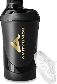 AMITYUNION Eiweiss Shaker Deluxe 800 ml BPA frei,
