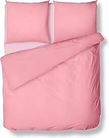 Amolavet Sommer Bettwäsche 200x200 Rosa Pink Uni