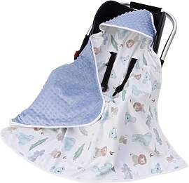 amo nenes Einschlagdecke Babydecke für Babyschale 