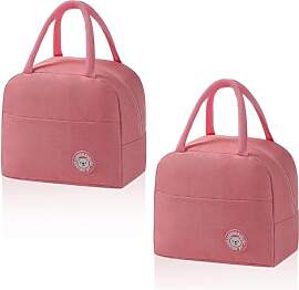 AMONENZ 2 Stück Rosa Kühltasche Mini,