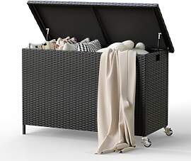 Amopatio 310L Gartenbox Auflagenbox wasserdicht,