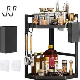 AmoreTempo 2 Etagen Küchenregal Eckregal