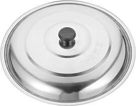 Amosfun Edelstahl Topfdeckel 35 Cm Rund Mit